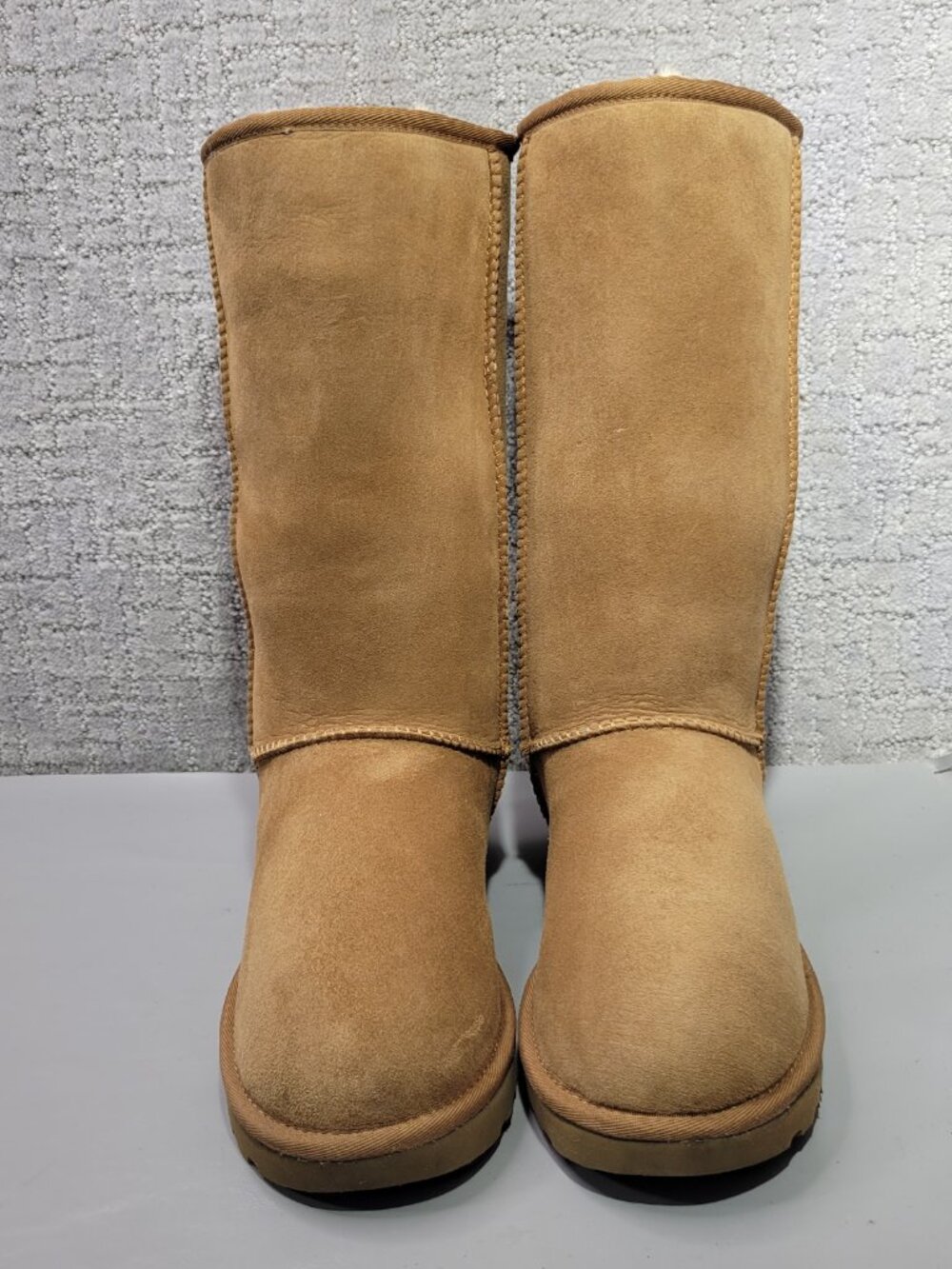 UGG Classic Tall II Womens Size US 8 Chestnut Sheepskin Sugarcane EVA Boots - Picture 3 of 12